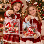 Sacchetto regalo trasparente personalizzato con iniziale e nome 