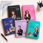 Personalized 3D-Effect Artwork Cartoon Teacher Photo 2027 Planner A5 Notebook with Text  Monthly Planner Birthday Gift for Educator