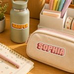Personalised  Multicolour Name Waterproof Stickers Daily Use Christmas Birthday Gift for Student Kid