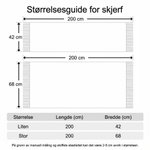 Personlig skjerf og sjal flerfarget med frynser og fødselsblomst med navn mykt varmt tilbehør til hverdagsbruk jule og bursdagsgave til kvinner 10