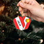 Adorno acrílico 2D personalizado y colorido con forma de raqueta de pickleball y nombre: regalo de Navidad para jugadores y entrenadores de pickleball 7