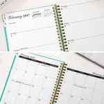 Personalized 3D-Effect Artwork Cartoon Teacher Photo 2027 Planner A5 Notebook with Text  Monthly Planner Birthday Gift for Educator