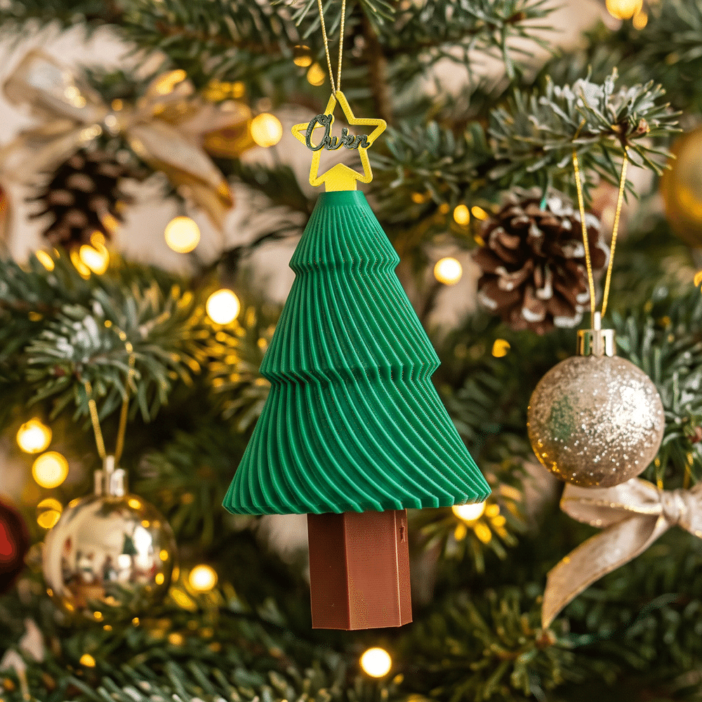 Caja-rompecabezas personalizada con labrado en 3D: árbol de Navidad, muñeco de nieve y laberinto; caja interactiva oculta y divertida para guardar dinero, con nombre; regalo de Navidad para niños, adultos y toda la familia 7