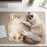 Personalised Watercolor Style Pet Photo Non-Slip Mouse Pad Desk Decor Birthday Christmas Gift for Dog Cat Pet Owner 2