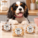 Personalised Pet Baking Theme Photo Waterproof Stickers with Text Daily Use Baking Cupcake Birthday Gift for Bakers Pet Lovers Owners 2