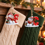 Adorno acrílico personalizado de Navidad con un muñeco de nieve leyendo, con nombre y letra; decoración para el árbol de Navidad y el hogar; regalo de Navidad para niños y la familia 3
