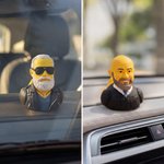 Duck Yourself, Make Your Own Duck - Personalized 3D Printed Funny Portrait Yellow Duck Desk Decor Birthday Gift
