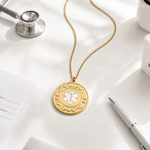 Personalised Engraved Medical Alert Symbol Stainless Steel Necklace with QR Code Emergency Healthcare Gift for Patients Caregivers 4