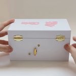 Personalized Ballerina Flower Rabbit Crown Musical Jewellery Box with Name and Makeup Mirror Daily Use Birthday Gift for Ballet Lovers Girls