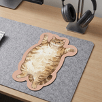 Personalised Watercolor Style Pet Photo Non-Slip Mouse Pad Desk Decor Birthday Christmas Gift for Dog Cat Pet Owner 3