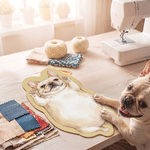 Personalised Watercolor Style Pet Photo Non-Slip Mouse Pad Desk Decor Birthday Christmas Gift for Dog Cat Pet Owner 8