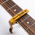 Personalized Monogram Wooden Guitar Capo with Engraved Name Guitar Accessory Birthday Gift for Guitar Music Lovers