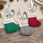 Personalised Multicolour Handmade Christmas Stocking with Name Home Decoration Christmas Gift for Family Friend 2