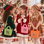 Personalised 3D-Style Art Cartoon Character Photo Corduroy Crossbody Handbag with Name and Initial Christmas Gift for Kids Boys Girls 4