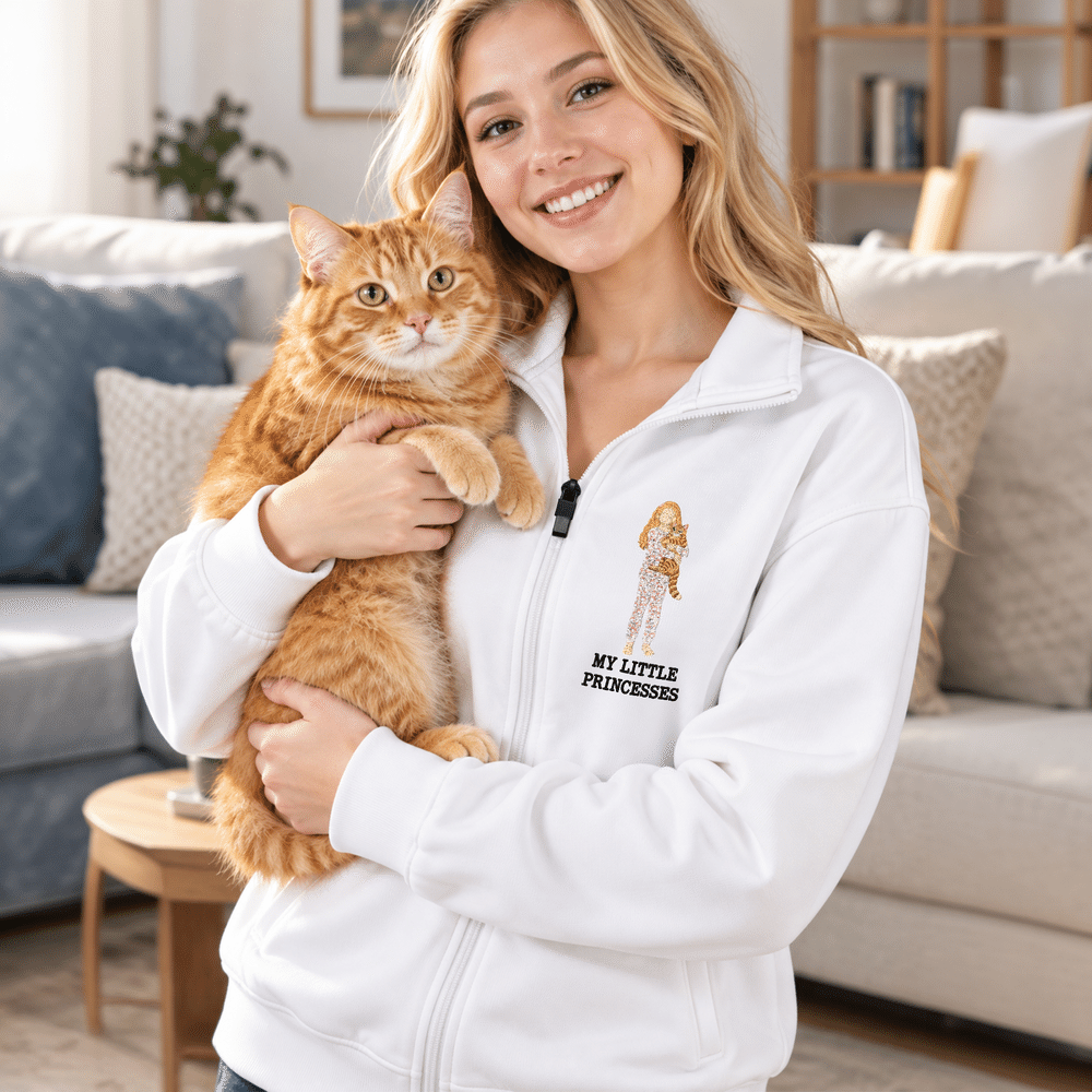 Personalised Multicolour Embroidered Dog Cat Pet Photo Jacket with Text Birthday Adoption Anniversary Gift for Pet Lovers Owners 4