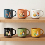 Personalised Cartoon Character Photo Birth Flower 12 oz Ceramic  Coffee Mug with Name Birthday Wedding Party Gift for Woman Sister Bride