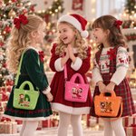 Personalised Cute 3D Style Cartoon Character Clipart Initial Crossbody Handbag with Name Christmas Gift for Children 5