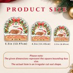 Personalised My 1st Christmas Pet Photo Design Acrylic Ornament with Name and Year Christmas Tree Decor Christmas Gift for Pet Owners Lovers 7