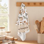 Torchon de cuisine personnalisé vintage sur le thème de la pâtisserie, du pain et des gaufres, avec inscription – Cadeau de pendaison de crémaillère ou d'anniversaire pour les passionnés de pâtisserie 7