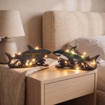 Personalised Sea Turtle Shark Layered Wooden LED Light with Text Bedroom Decor Birthday Holiday Christmas Gift for Kids Marine Life Enthusiasts 3
