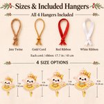 Personalized Multicolor Ballerina Dumpling Dancer Acrylic Hanging Ornament with Name Tree Decoration Christmas Gift for Girls Ballet Teachers 6