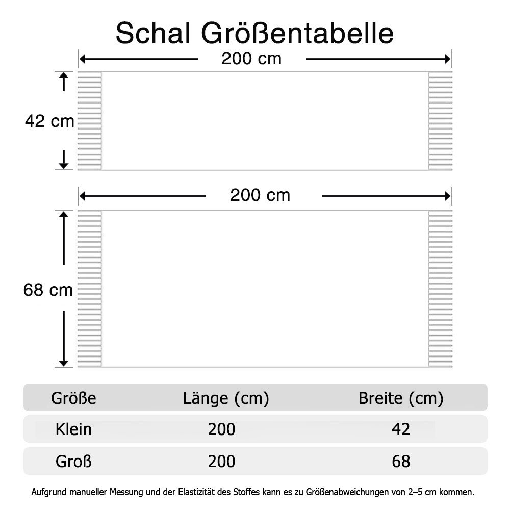 Personalisierter Damen Schal mit Geburtsblume, Namen & 3D-Cartoon-Figur nach Foto | Winterschal mit Fransen | Winter- & Weihnachtsgeschenk für Frauen 9