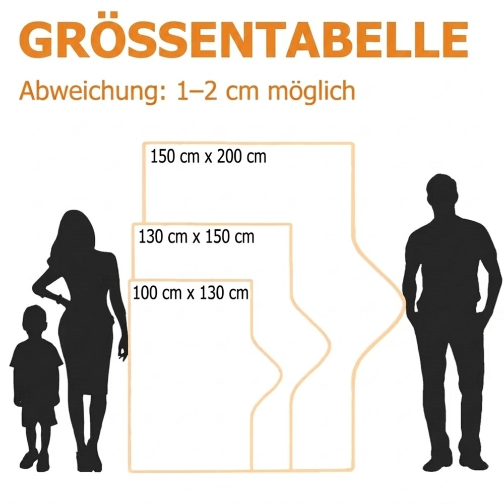 Personalisierte Cartoon-Figur Kapuzendecke | mit Geburtsblume & Name | Weiche Lesedecke zum Hineinkuscheln | Geburtstagsgeschenk für Leseratten 7