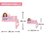 Personalisierte Türrahmen Deko mit Namen & Cartoon-Figur nach Foto | Türschild aus Holz | Kinderzimmer Deko | Geburtstags- & Taufgeschenk für Kinder 8