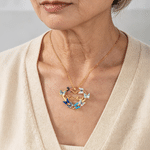 Collar personalizado de plata de ley con mariposas, corazón y el número 1-8, ideal para celebrar el nacimiento de un familiar, con nombre; regalo de aniversario o de cumpleaños para mujer o madre 6