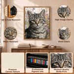 Tableaux sur toile personnalisés, réalistes, à l'huile, représentant des photos d'animaux de compagnie ou des motifs floraux – Décoration d'intérieur, cadeaux pour les fêtes d'animaux de compagnie, les anniversaires ou les pendaisons de crémaillère, destinés aux propriétaires d'animaux de compagnie 9