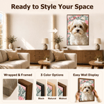 Tableaux sur toile personnalisés, réalistes, à l'huile, représentant des photos d'animaux de compagnie ou des motifs floraux – Décoration d'intérieur, cadeaux pour les fêtes d'animaux de compagnie, les anniversaires ou les pendaisons de crémaillère, destinés aux propriétaires d'animaux de compagnie 10