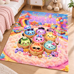 Personalized Dreamy Cartoon Dumpling Soft Throw Blanket with Name Home Decor Birthday Christmas Gift for Boys Girls Teenagers 4