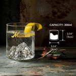 Personalized Snowy Mountain Design Whisky Glass Gift Box Set with Name and Text Birthday Anniversary Christmas Gift for Men 10