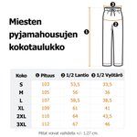 Yksilöidyt pyjamahousut omalla nimellä urheiluteema olohousut miehille naisille hauska isänpäivälahja joululahja talveen 8
