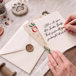 Personalized Holly Merry Christmas 3D-Effect Artwork Pet Photo Greeting Card with Name and Text Christmas Gift for Friends Family 7