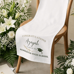 Personalised Graduation Cap Table Runner with Name Desktop Decoration Party Banner Graduation Gift for Graduates 6