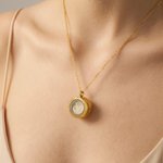 Personalized Dainty Pet Hair Urn Ashes Necklace with Text Pet Loss Pet Party Gift for Pet Owners 7