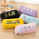Personalised Cute Dinosaur Fantasy Unicorn Pencil Case with Name Multiple Compartments School Supplies Back to School Birthday Gift for Kids 1