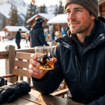 Personalized Skiing Silhouette Cut-Out Mountain Whisky Glass Box Set with Name Bar Party Accessory Birthday Christmas Gift for Man Whiskey Lover 4