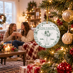 Personalized Best Friend Friendship Ceramic Ornament with Name Tree Decor Christmas Gift for Best Friend Sister 6