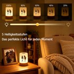 Personalisiertes Pferd & Reiter LED-Nachtlicht mit Namen | Kabellos & Dimmbar | Schlafzimmer Deko | Geburtstagsgeschenk für Reiter & Reiterinnen 5