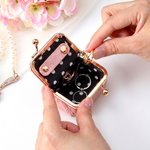 Personalised Watercolor Style Pet Photo PU Leather Jewellery Case with Name Christmas Birthday Gift for Women Pet Owner 7