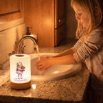 Personalized 3D-Effect Artwork Cartoon Cowboy Child Remote Control LED Night Light with Name Daily Use Birthday Christmas Gift for Kids Children Boys 4
