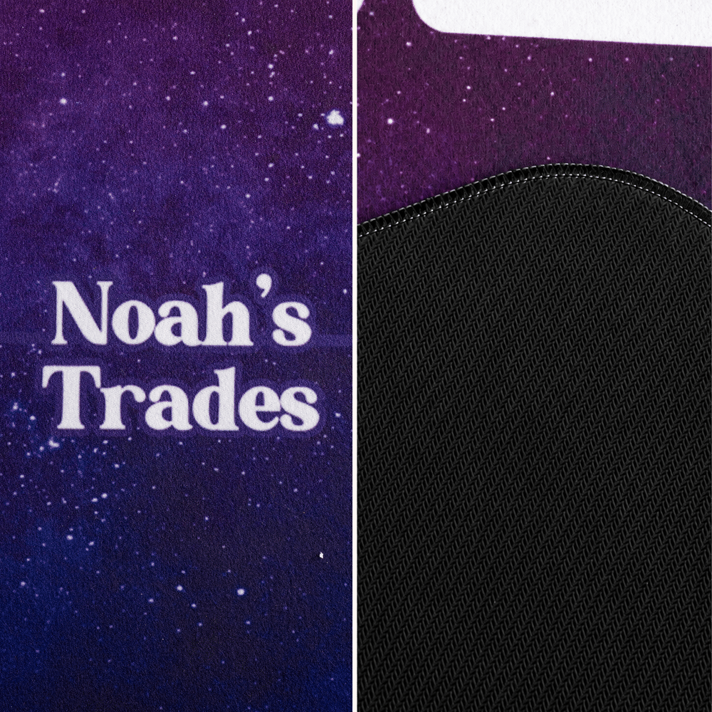 Personalised Gradient Galaxy Squishy Toy Fidget Trading Mat with Name Tabletop Game Accessory Christmas Birthday Gift for Kids Teenagers 6