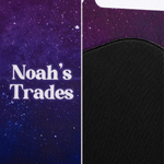 Personalised Gradient Galaxy Squishy Toy Fidget Trading Mat with Name Tabletop Game Accessory Christmas Birthday Gift for Kids Teenagers 6