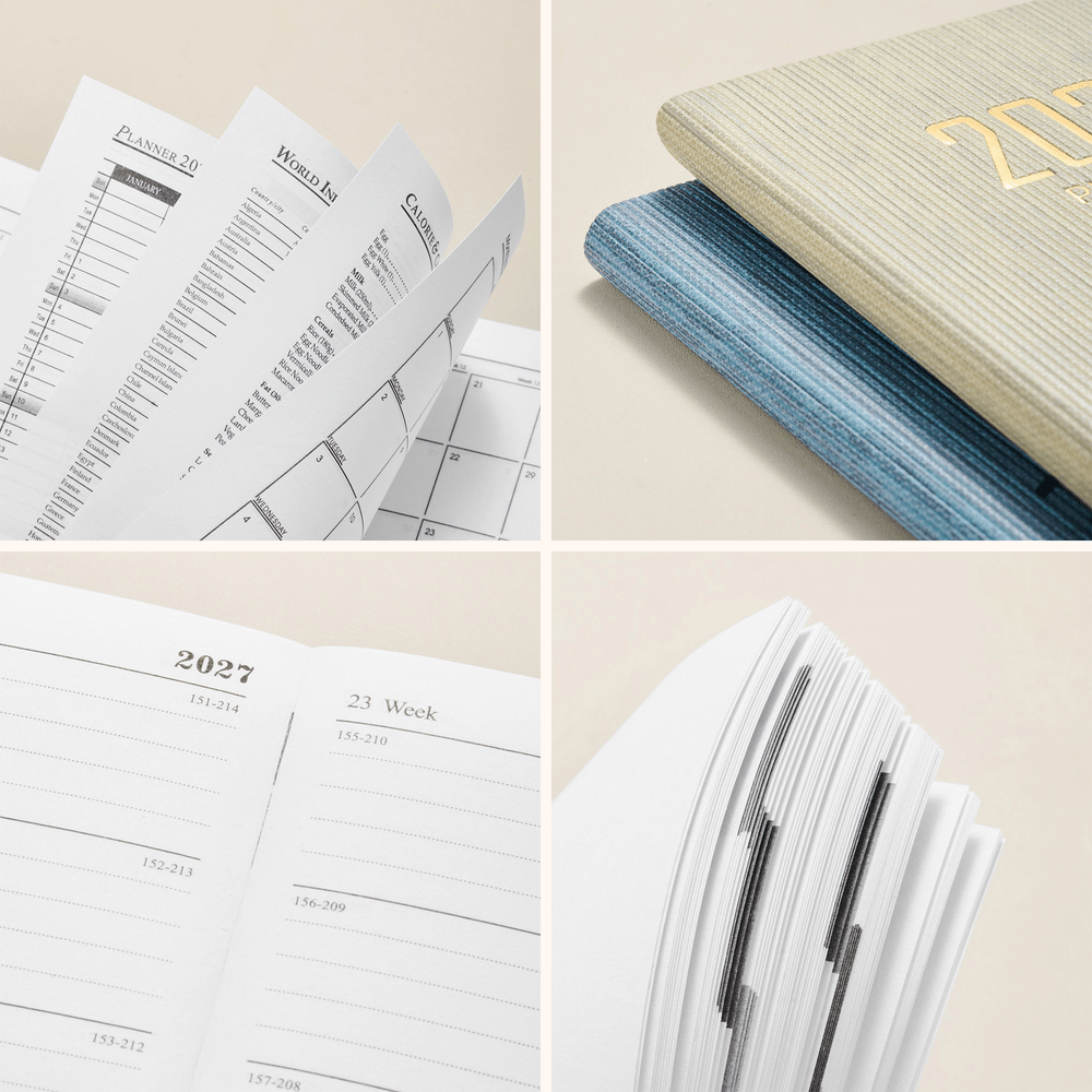 Agenda personalizada de bolsillo con la flor del mes de nacimiento para 2027, con nombre, ideal como regalo de Navidad o de cumpleaños para amigos y familiares 5