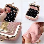 Personalised Watercolor Style Pet Photo PU Leather Jewellery Case with Name Christmas Birthday Gift for Women Pet Owner 8
