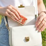 Personalised Watercolor Style Pet Photo PU Leather Jewellery Case with Name Christmas Birthday Gift for Women Pet Owner 6