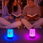 Veilleuse rechargeable personnalisée avec effet diamant, représentant la fleur de naissance, à commande tactile, avec prénom – Décoration de chambre, cadeau d'anniversaire pour enfants et femmes 5