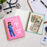 Personalized 3D-Effect Artwork Cartoon Medical Staff 2027 Planner A5 Notebook with Name and Occupation Daily Use Birthday Gift for Medical Staff 3